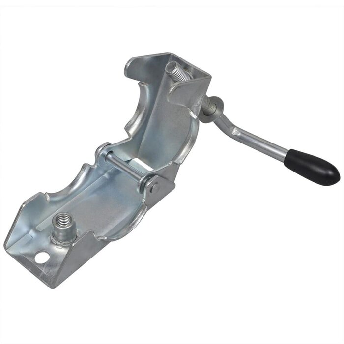 Lot de 2 supports et colliers pour roue jockey 48 mm - Jusqu'à -33%