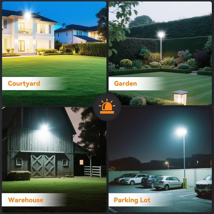 Projecteur LED 300W 30000lm - 3 têtes orientables - Jusqu'à -29%