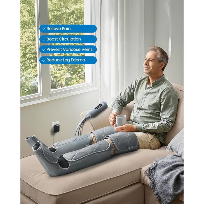 Appareil de massage par compression pour jambes et cuisses - Jusqu'à -34%