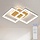 Plafonnier LED 65 cm Dimmable Bois & Blanc - Jusqu'à 59% de réduction