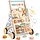 Chariot de marche Montessori en bois avec activités - Jusqu'à 29% de réduction
