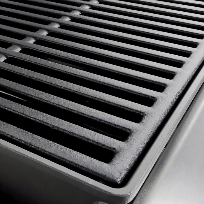 Grille de barbecue en fonte émaillée 60x40cm - Jusqu'à -28%