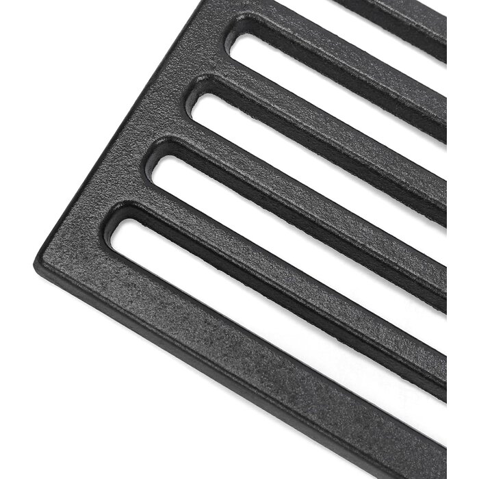 Grille de barbecue en fonte émaillée 60x40cm - Jusqu'à -28%