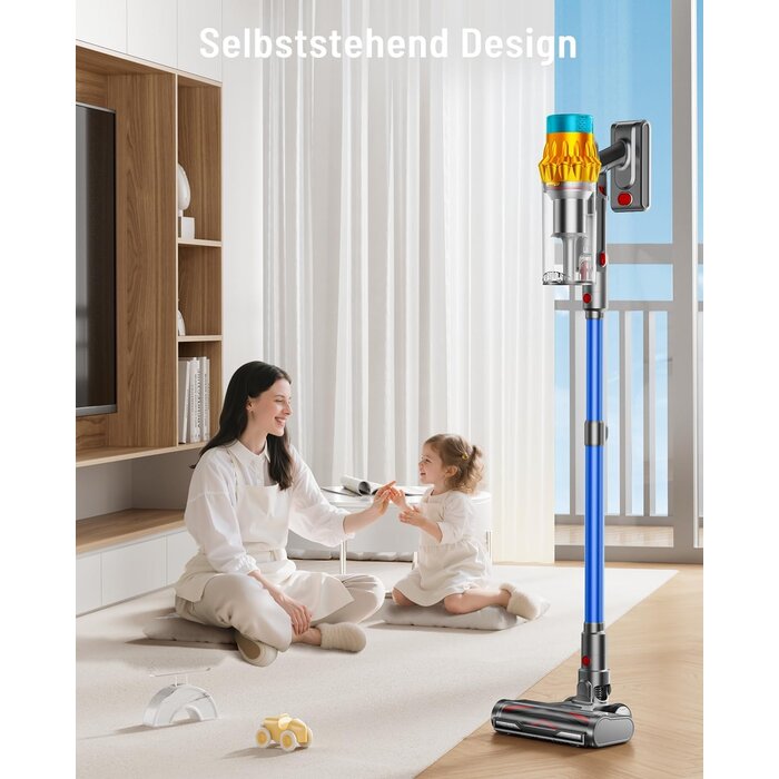 Aspirateur Balai Sans Fil 50 kPa - 70 min Autonomie - Jusqu'à -34%
