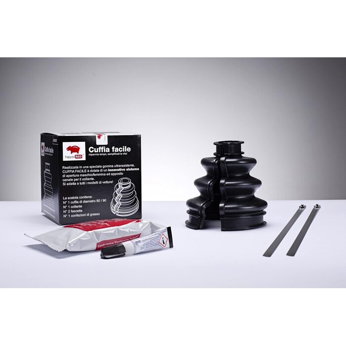 Soufflet de cardan divisible 90mm - Kit montage rapide - Jusqu'à 32% de remise