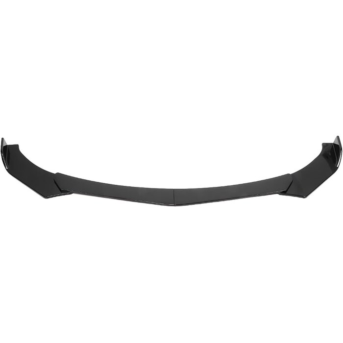 Lame de pare-chocs universelle ABS noir brillant - Jusqu'à -32%
