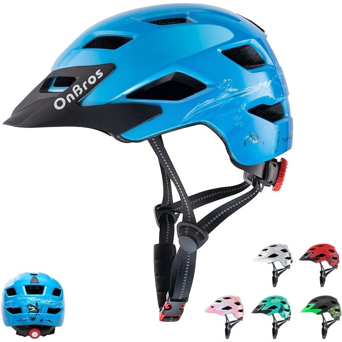 Casque vélo enfant multi-sport ajustable - Bleu - Jusqu'à -28%