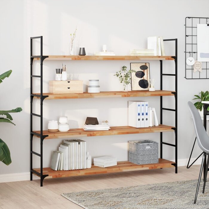 Plateau de table en acacia massif 160x30x4 cm - Jusqu'à -34% sur l'outlet