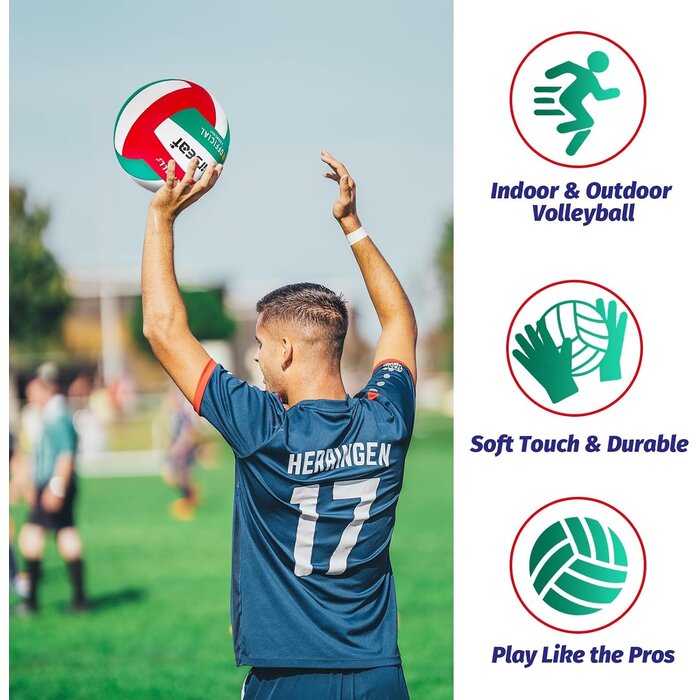 Ballon de Volley-Ball Soft Touch Taille 5 - Jusqu'à 31% de remise