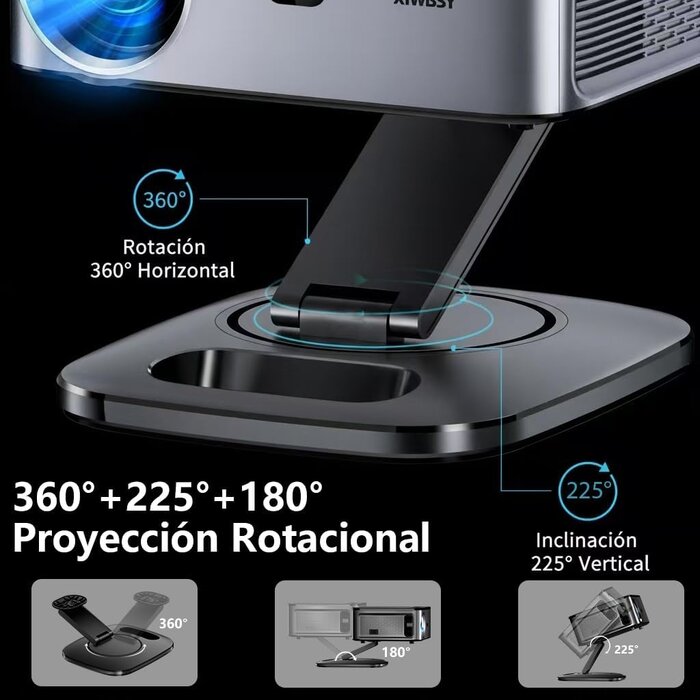 Projecteur Smart Home Cinéma 4K avec Google TV - Jusqu'à -35%