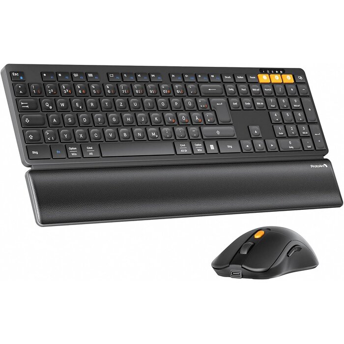 Ensemble clavier souris ergonomique sans fil - Jusqu'à 32% de remise