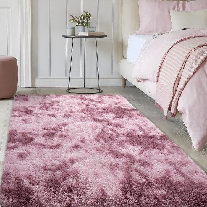 Tapis shaggy gris foncé 140x200cm : douceur et style avec jusqu'à 33% de remise