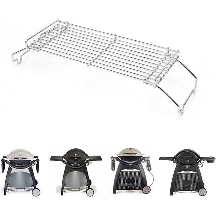 Grille de maintien au chaud pour barbecue - Acier inoxydable - Jusqu'à 32%