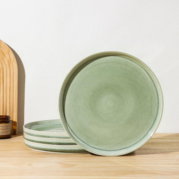 Set de 4 bols en grès beige 16 cm - Jusqu'à -61% sur votre vaisselle