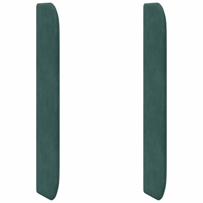 Vidaxl Tête de lit velours vert 80cm - Jusqu'à -27%