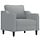 Canapé 3 places 180 cm en tissu noir - Jusqu'à 82% de remise