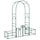 Arche de jardin en métal vert 203x218 cm - Jusqu'à 34% de remise