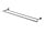 Porte-serviettes double en inox 75 cm - Jusqu'à -28% sur l'outlet