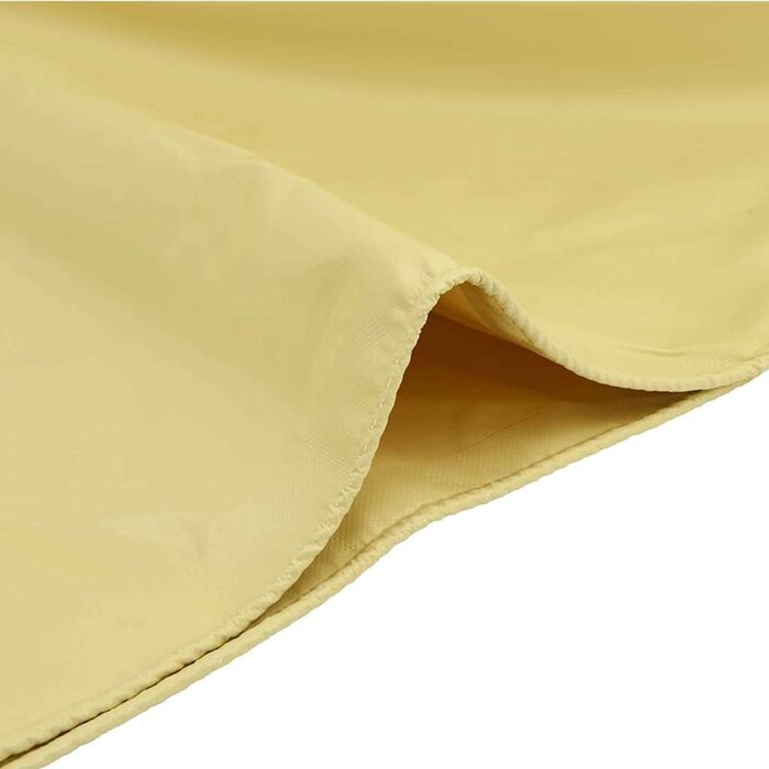 Bâche de protection 4x4m 650g/m² Beige - Robuste et imperméable - Jusqu'à -34%
