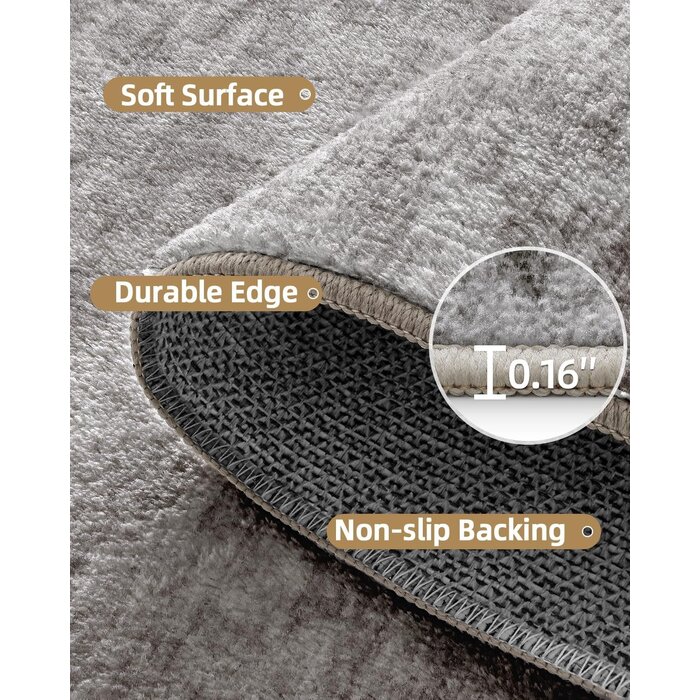 Paillasson Gris 80x120 cm - Antidérapant - Jusqu'à -27% sur votre entrée