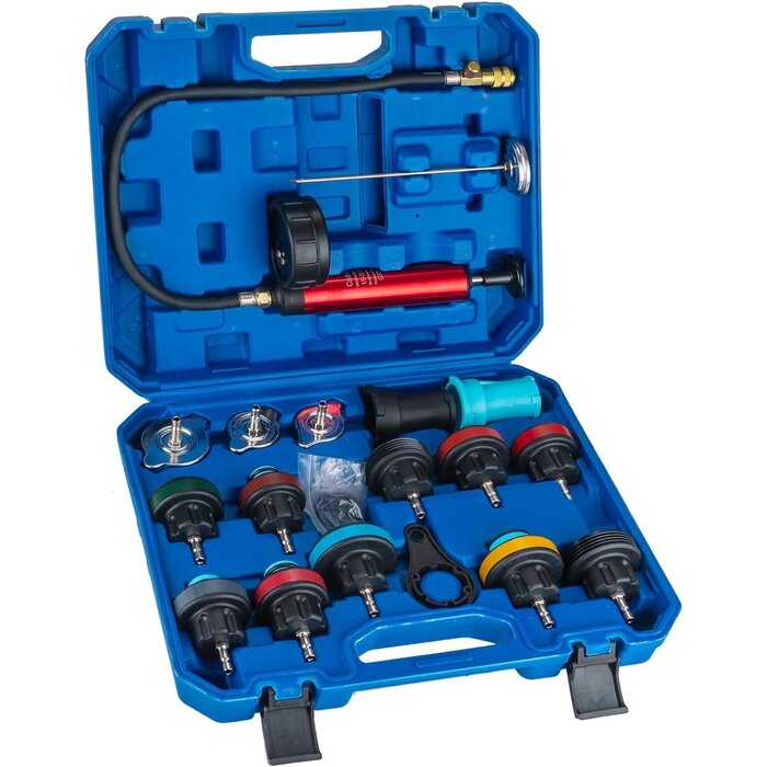 Kit testeur de circuit de refroidissement 19 pièces - Jusqu'à 33% de remise