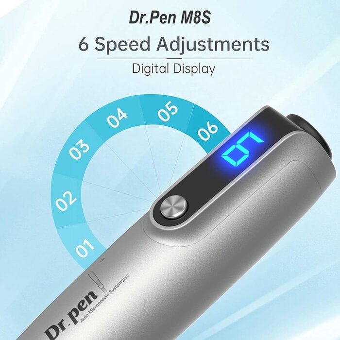 Stylo de Microneedling sans fil avec 9 cartouches - Jusqu'à 29% de réduction