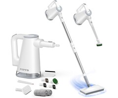 Nettoyeur vapeur 2-en-1 1300W - 10-en-1 - Jusqu'à -56% sur votre ménage