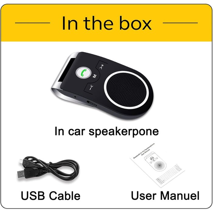Kit mains libres Bluetooth pour voiture - Jusqu'à 31% de remise