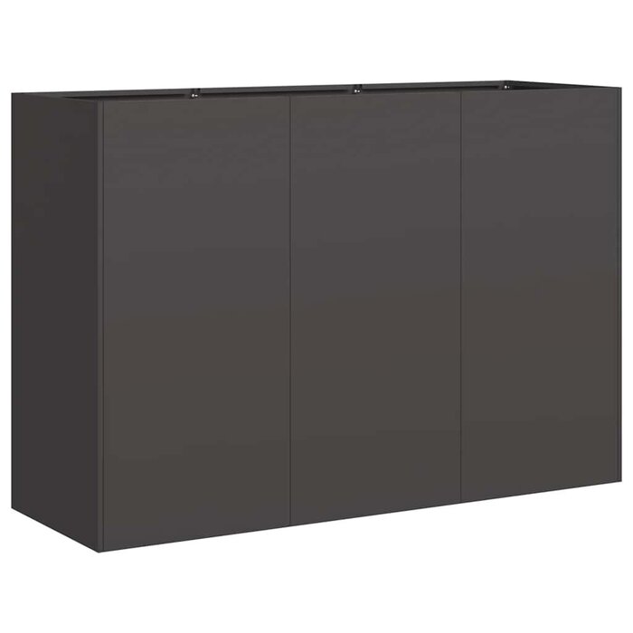Jardinière surélevée en acier 120x40x80 cm - Jusqu'à -34% sur le prix