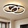 Plafonnier LED 50cm Noir et Bois - Intensité réglable - Jusqu'à -29%