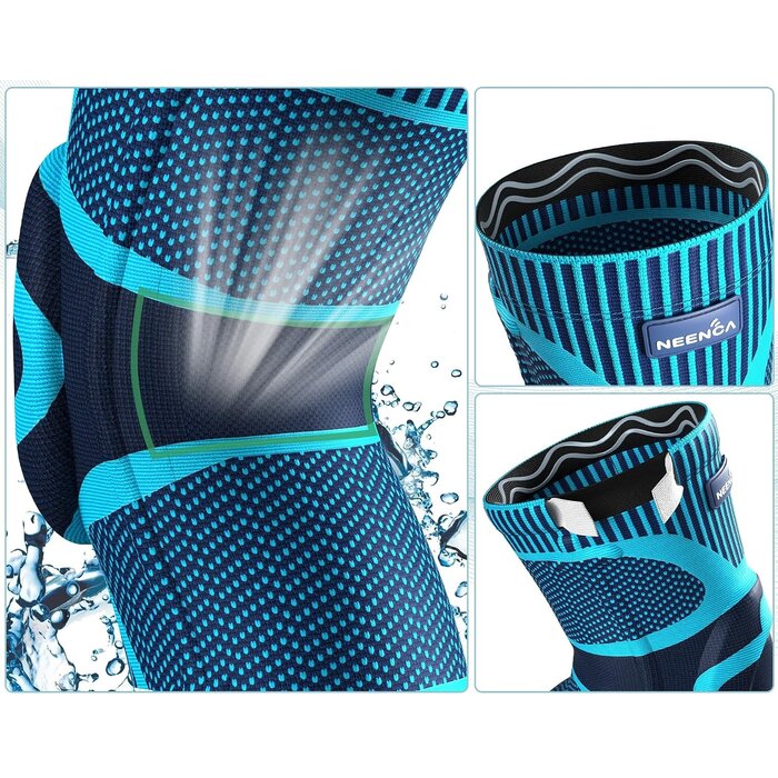 Genouillère de compression avec gel et stabilisateurs - Jusqu'à -31%