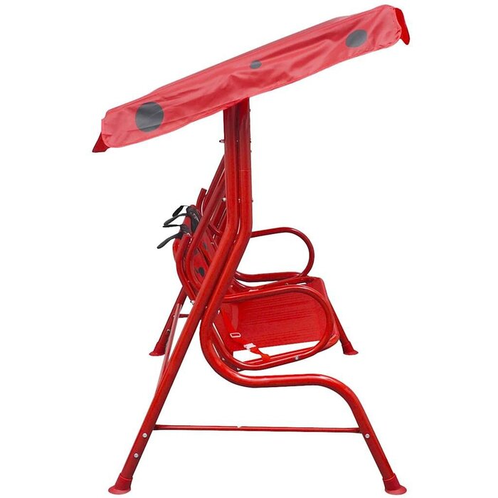 Vidaxl Balançoire à bascule pour enfants avec pare-soleil - Jusqu'à -34% en outlet