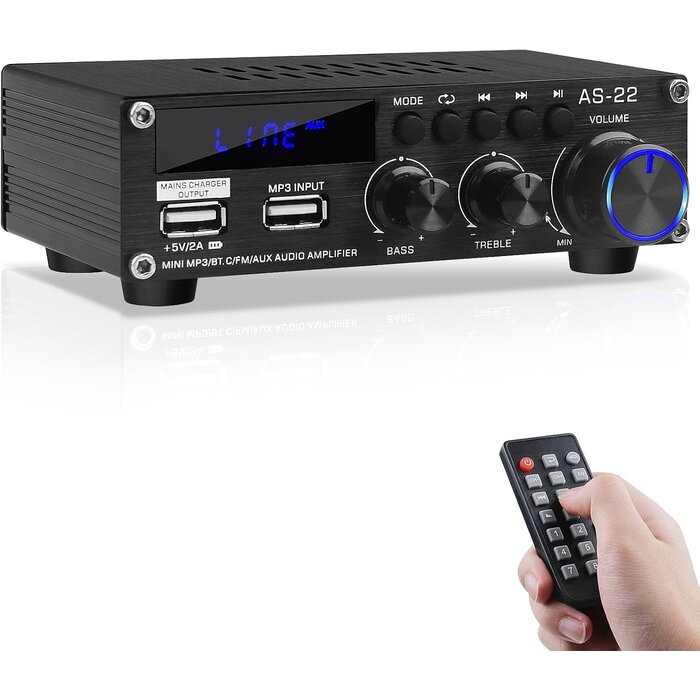 Amplificateur HiFi Bluetooth 80W - Jusqu'à -32% sur nos modèles outlet