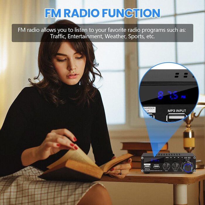 Amplificateur HiFi Bluetooth 80W - Jusqu'à -32% sur nos modèles outlet
