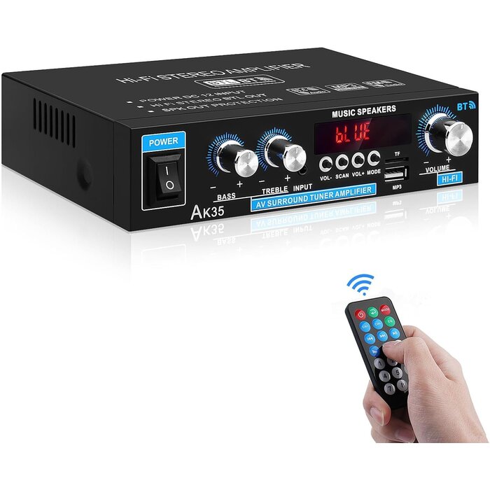 Amplificateur HiFi Bluetooth 80W - Jusqu'à -32% sur nos modèles outlet