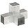 Connecteur de poteau en X 81x81 mm - Jusqu'à 31% de réduction