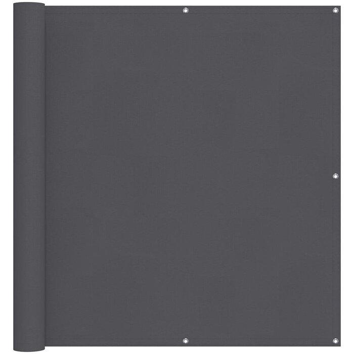 Vidaxl Brise-vue pour balcon 120 x 500 cm Anthracite - Jusqu'à -31%