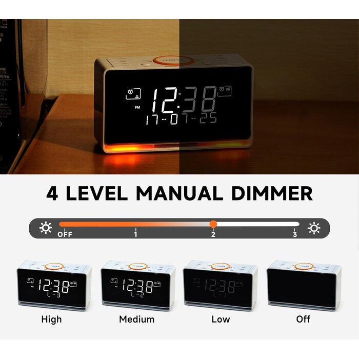 Radio-réveil DAB+/FM Bluetooth avec veilleuse - Jusqu'à 29% de réduction