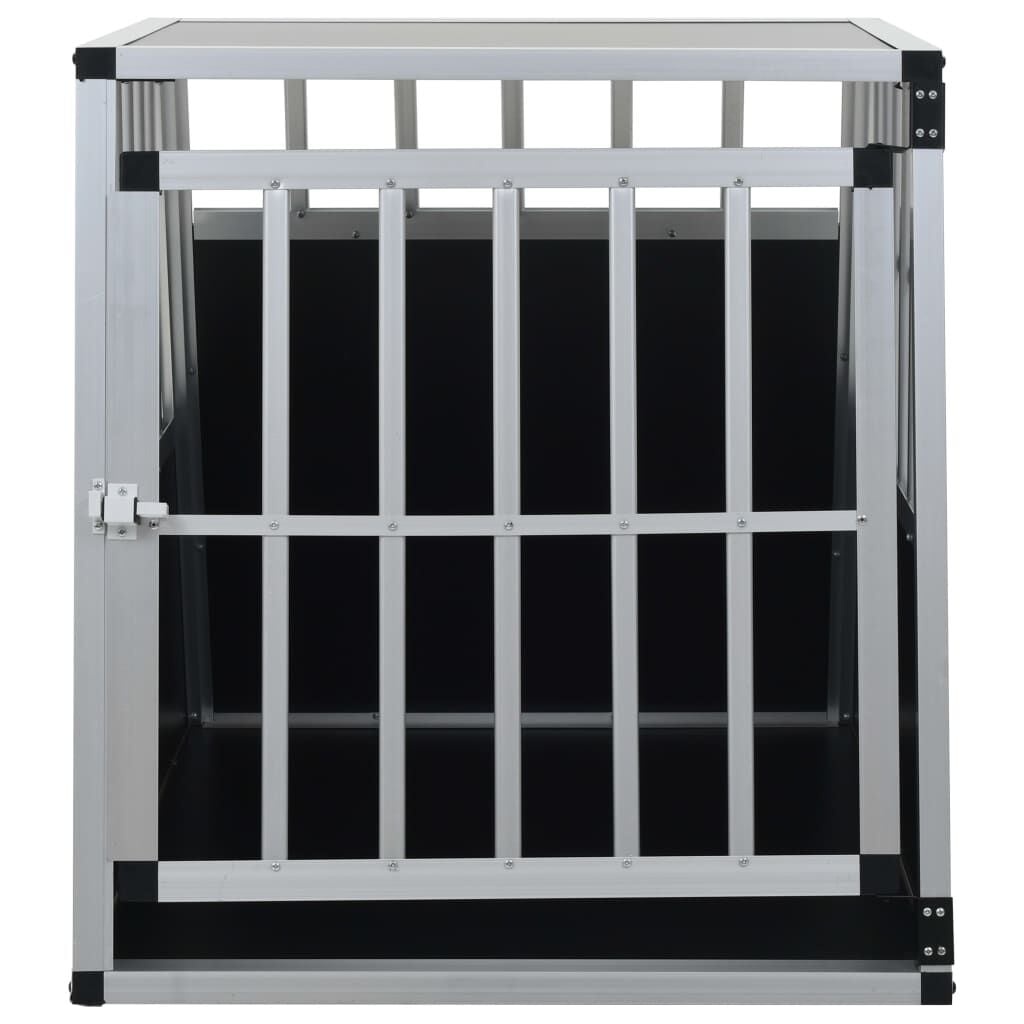 Vidaxl Cage de transport chien en aluminium - 65x91x69,5 cm - Jusqu'à -35%