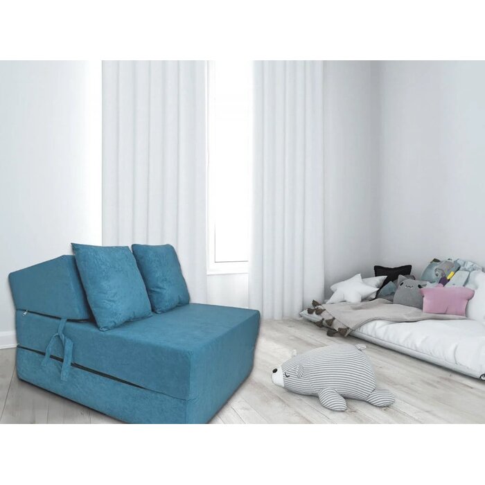 Viking Choice Matelas pliable multifonction 200x70cm avec coussins - Jusqu'à 24% de remise
