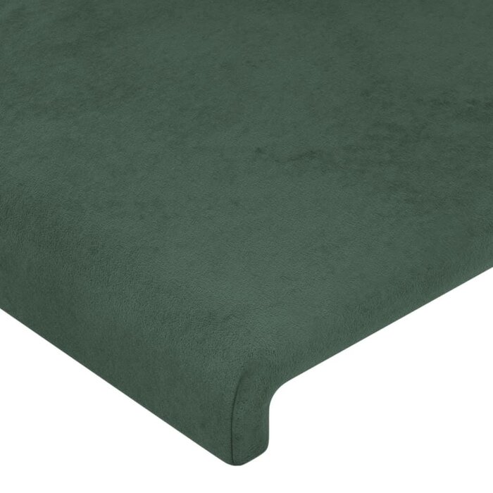 Vidaxl Lot de 2 têtes de lit velours vert foncé - Jusqu'à -33%