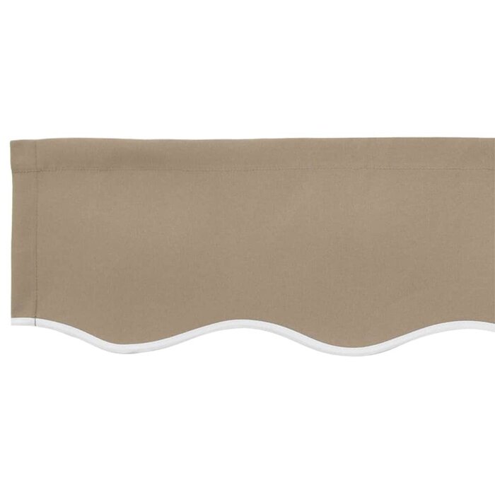 Vidaxl Toile de store banne Beige 235x195cm - Jusqu'à -60% sur l'outlet