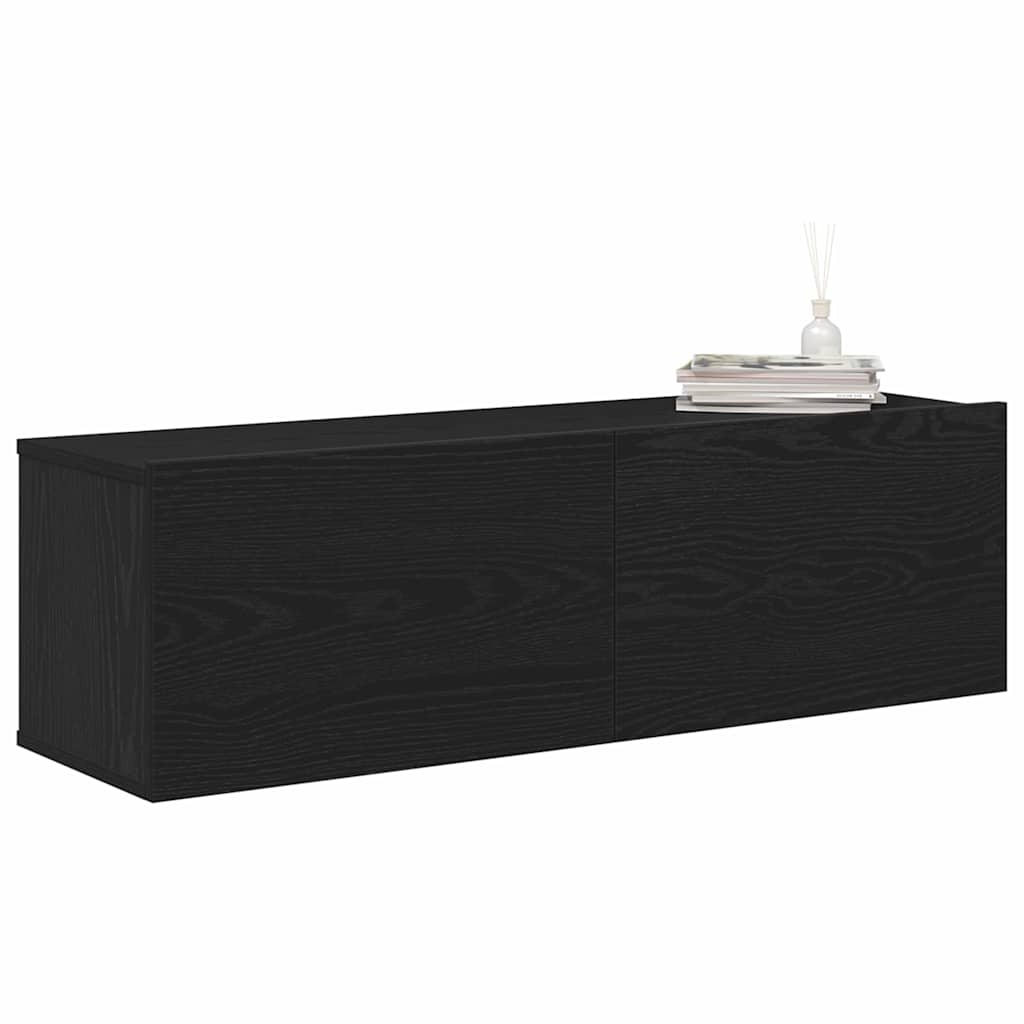 Vidaxl Lot de 2 meubles TV noirs minimalistes - Jusqu'à 40% de réduction