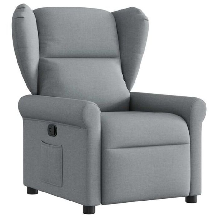 Vidaxl Fauteuil relax inclinable en tissu gris - Jusqu'à -49% sur notre sélection