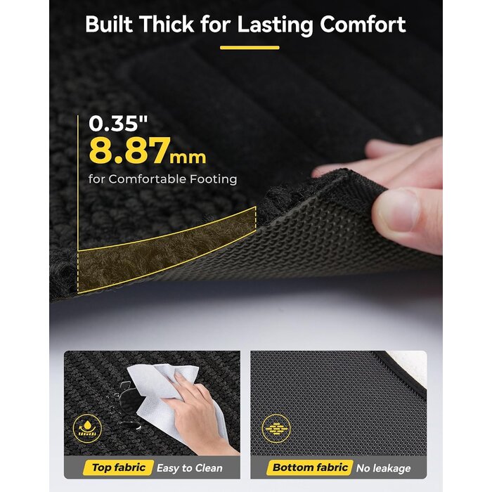 Jusqu'à -35% : 10 Tapis de sol TPE pour Tesla Model Y 2025-2026 Juniper