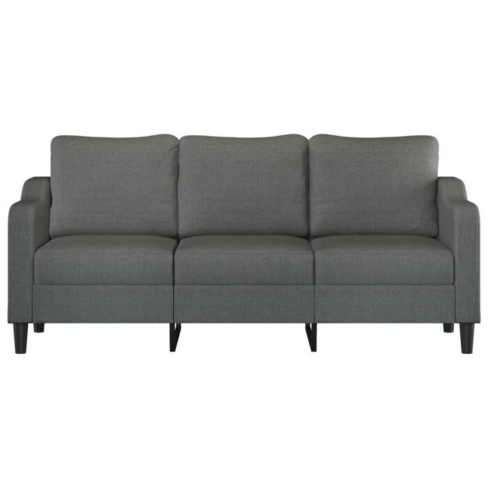 Vidaxl Canapé 3 places 180 cm gris foncé - Jusqu'à -35% en outlet