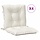 Lot de 4 coussins pour chaise dossier bas 100x50cm - Jusqu'à -34%
