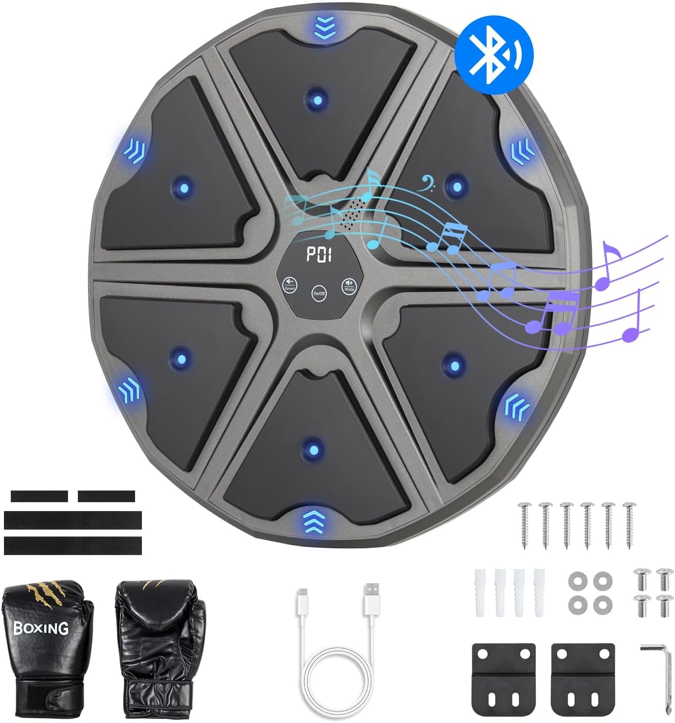 Machine de boxe musicale interactive - Jusqu'à 34% de remise