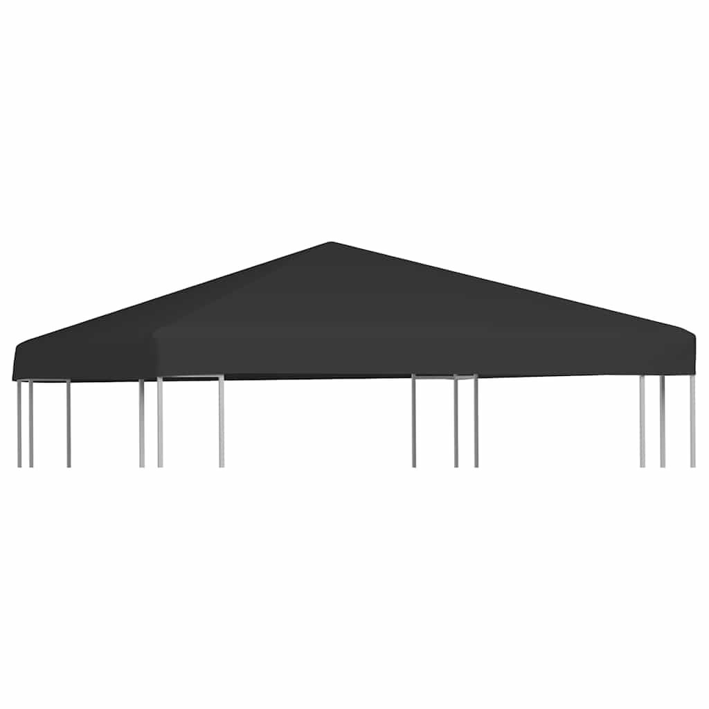Vidaxl Toile de remplacement pour tonnelle 3x3 m noire - Jusqu'à -33%