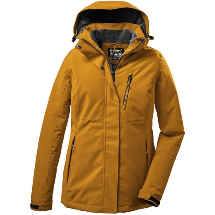 Killtec Parka imperméable pour femme - Rouge - Jusqu'à -64%